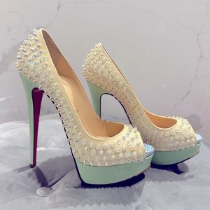 Christian Louboutin Lady Peep spiked 37.5